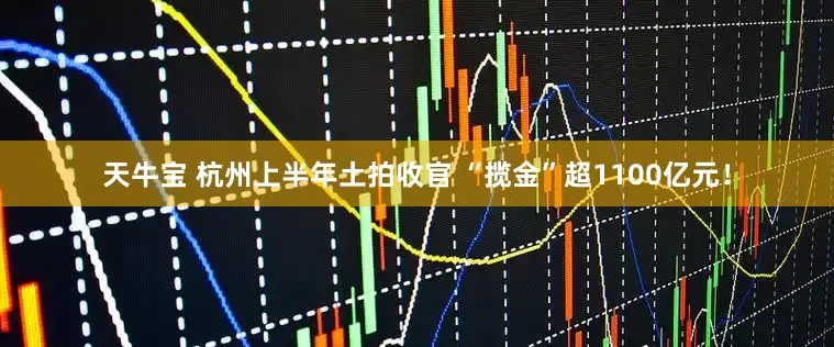 天牛宝 杭州上半年土拍收官 “揽金”超1100亿元！
