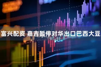 富兴配资 嘉吉暂停对华出口巴西大豆